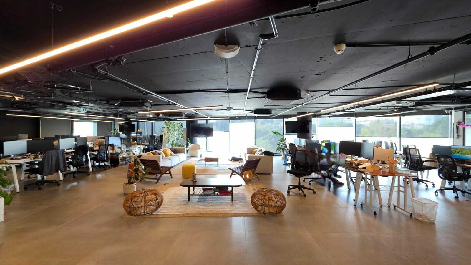 משרדים להשכרה במגדל במידטאון שטח 835 מר מרוהטים מהממים מגדל מידטאון